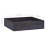 Voir la diapositive 6 : VIDAXL Lavabo Noir 40x40x10 cm Marbre
