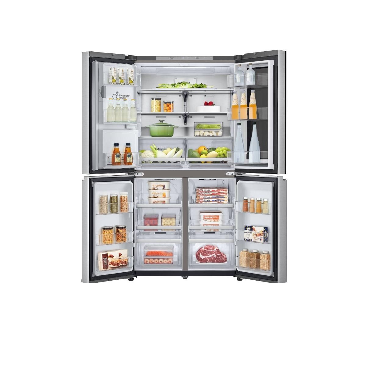 LG Réfrigérateur américain 92cm 638l nofrost - GMG960MBJE