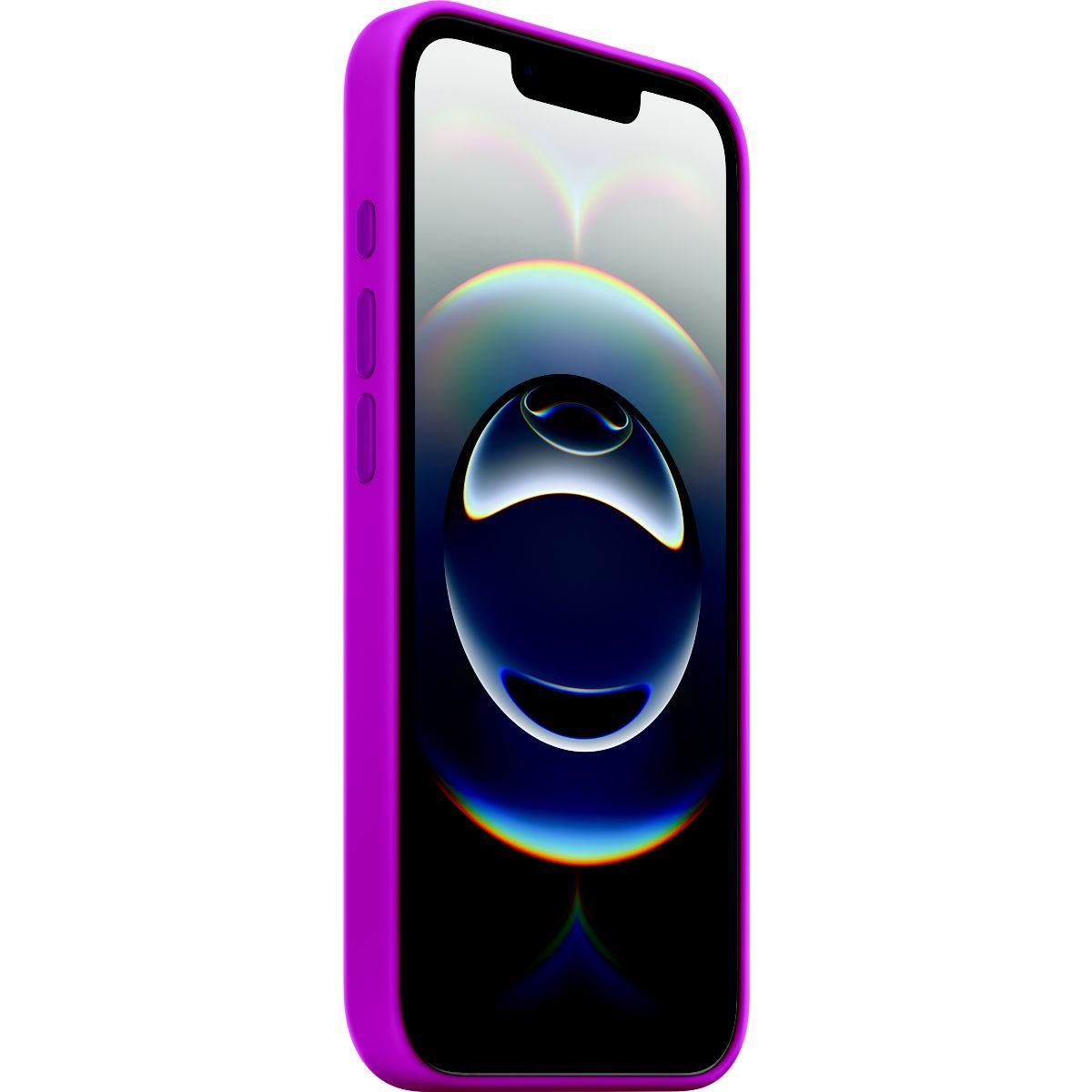 APPLE Coque iPhone 16e silicone Fuchsia