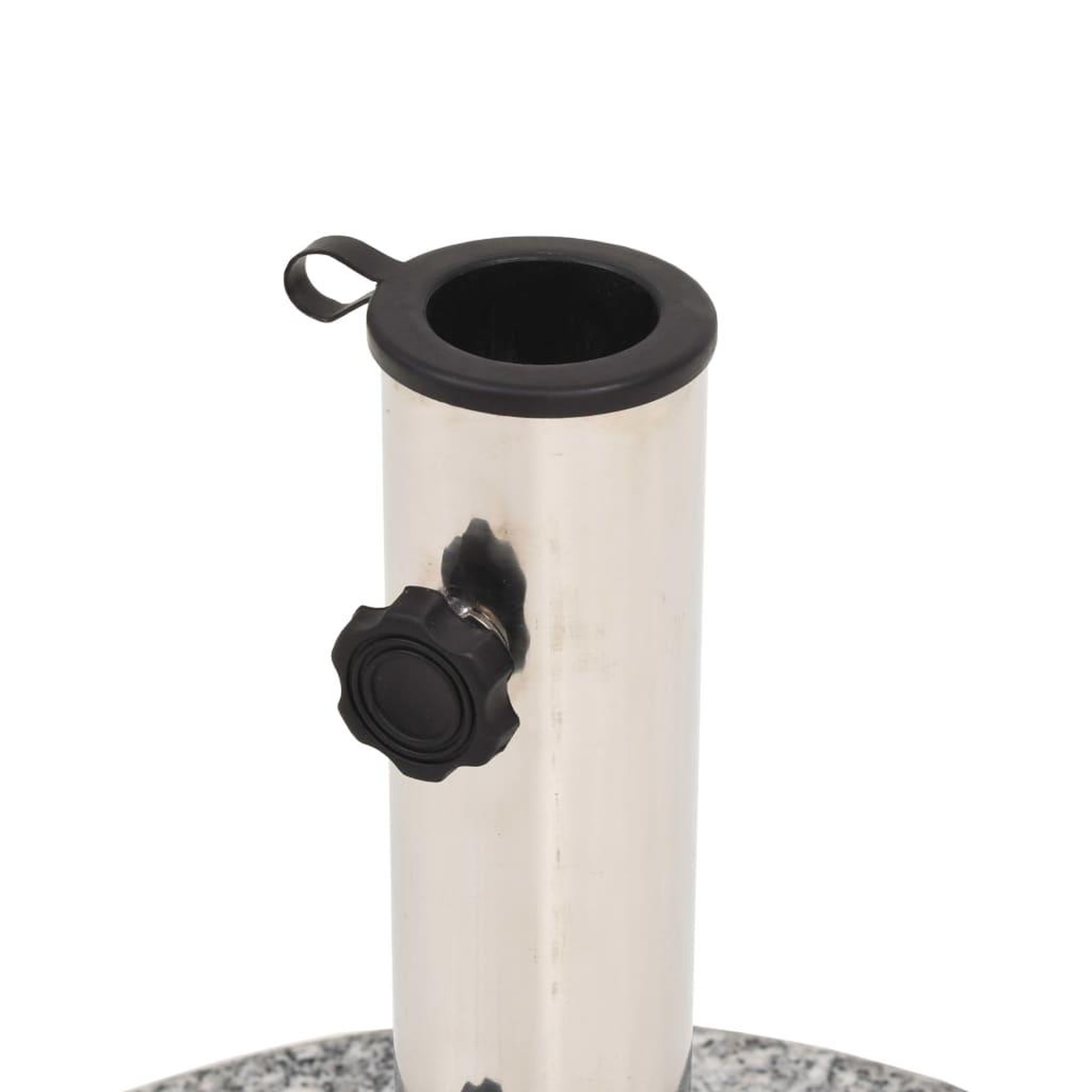 Voir la diapositive 4 : VIDAXL Socle de parasol Granite Rond 20 kg