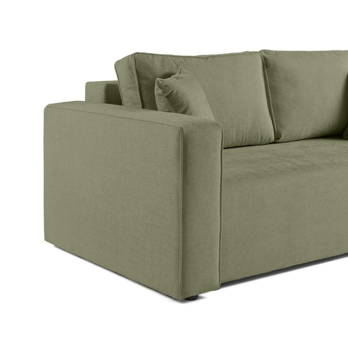 BEST MOBILIER Topaze - canapé droit 2 places - en tissu