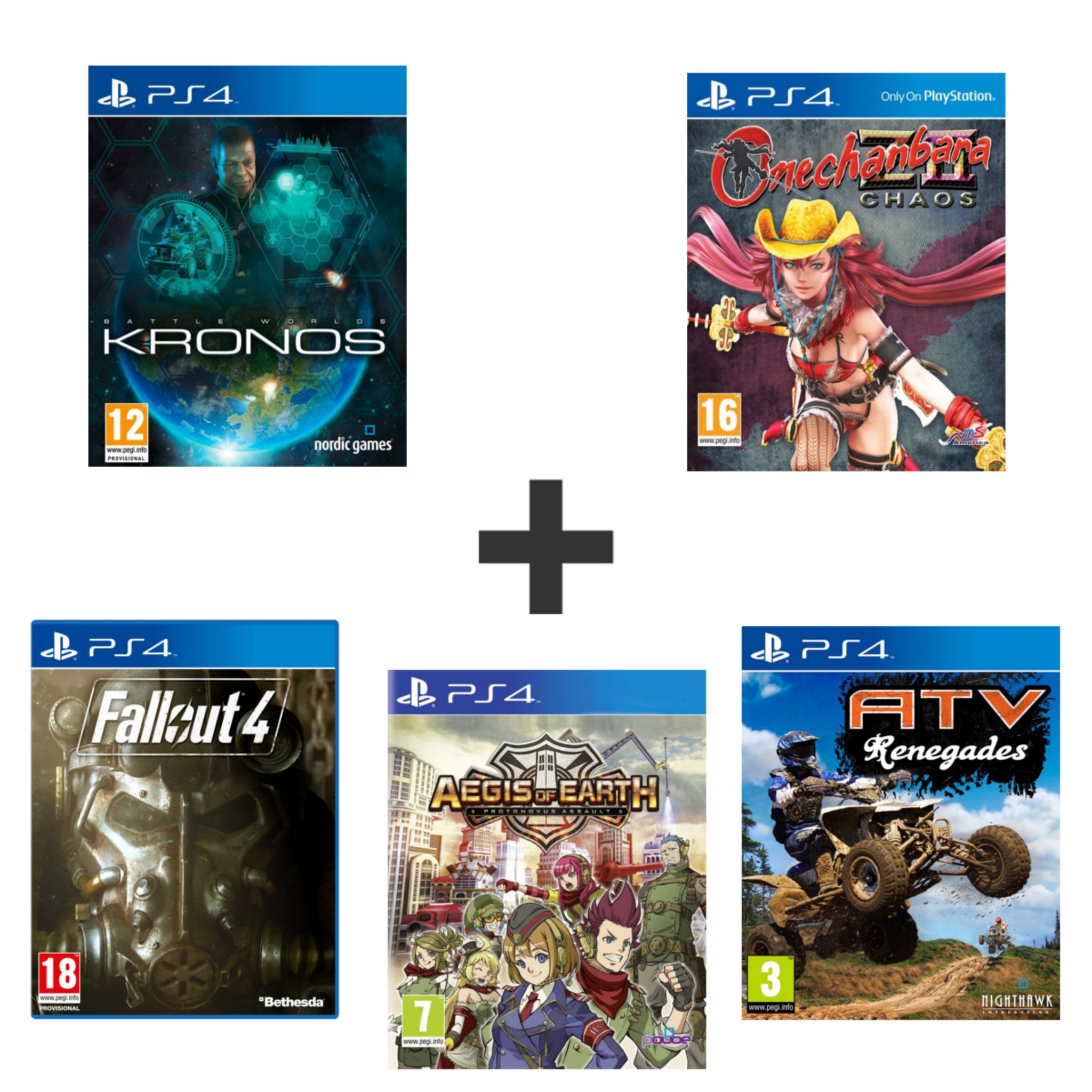 Exclu Web Lot jeux PS4 pas cher