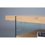 Voir la diapositive 5 : Paris Prix Table Basse 2 Niveaux  Andrea  110cm Naturel