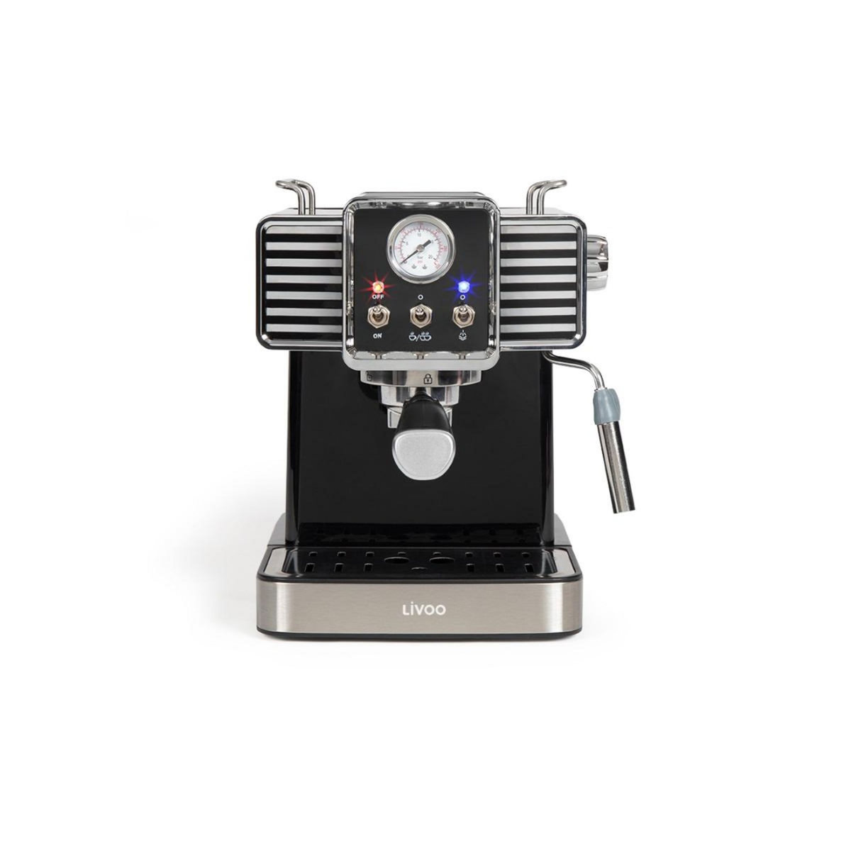 LIVOO Machine à expresso 15bars noir - DOD174N