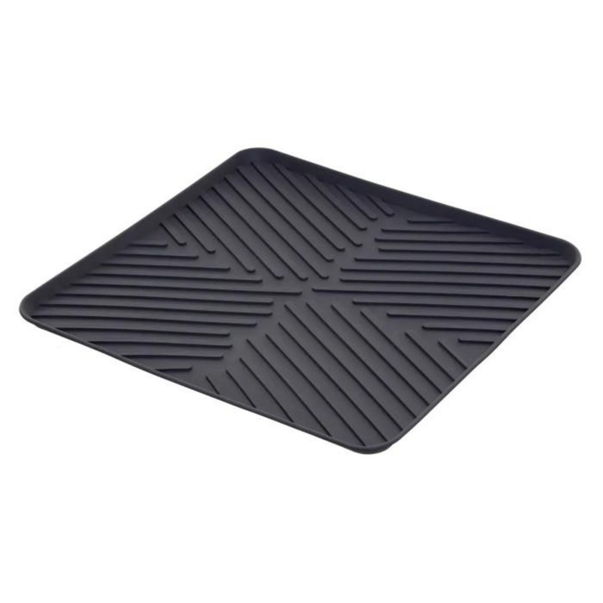 FIVE Tapis Egouttoir Fond d'Évier  Néo  30x30cm Gris