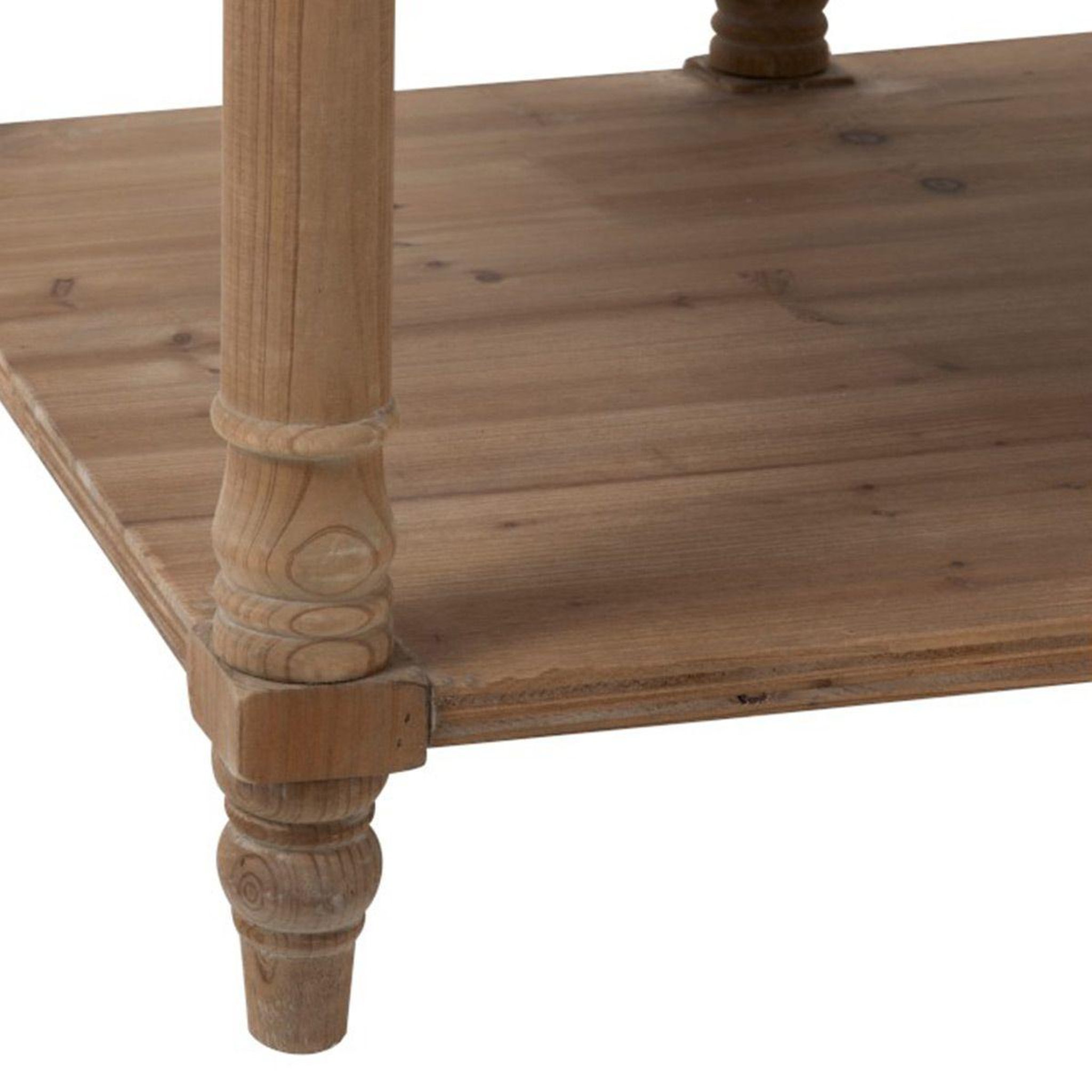 Voir la diapositive 5 : J-LINE Console 6 tiroirs en bois  bianca  131cm naturel