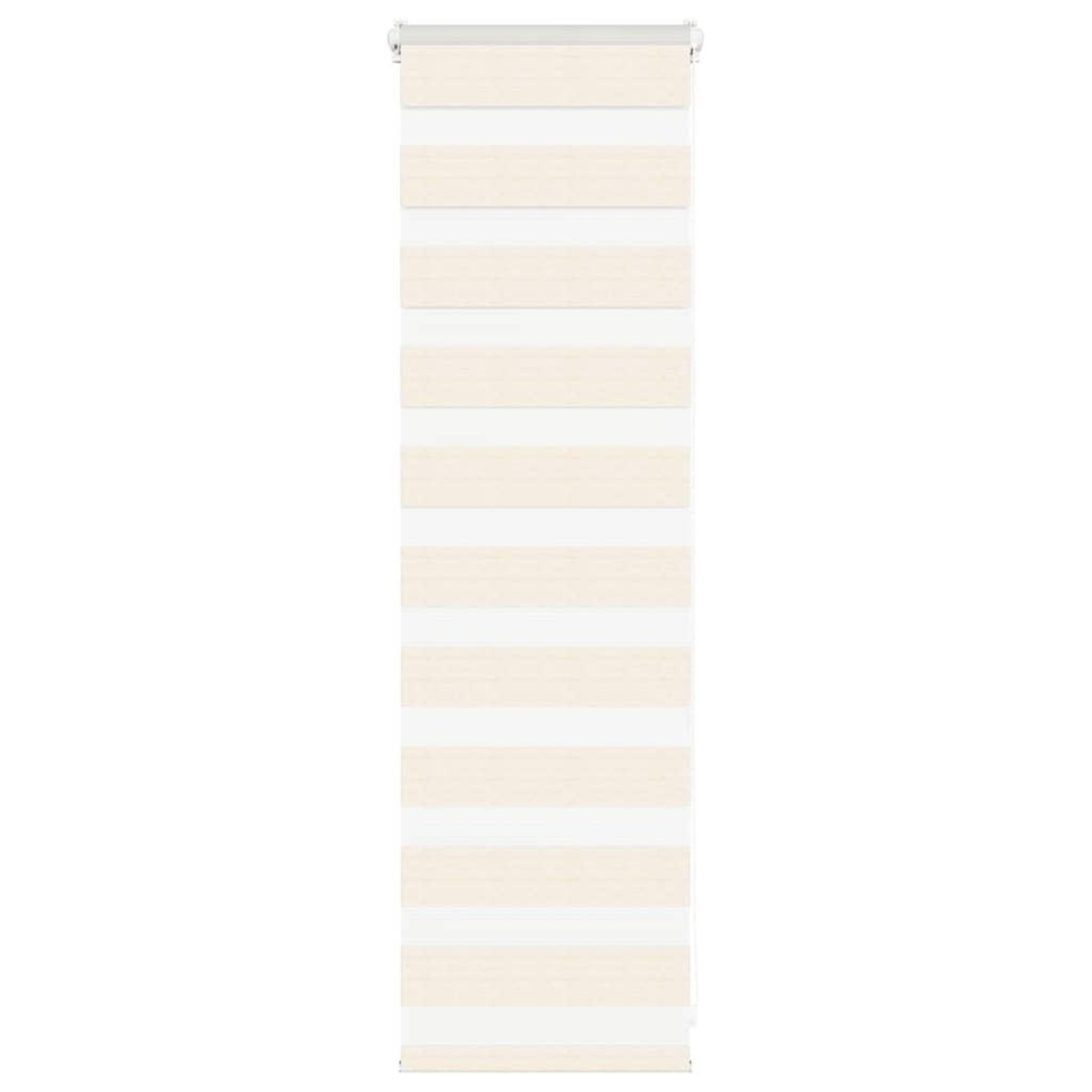 VIDAXL Store zebre beige marbre largeur du tissu 45,9 cm polyester