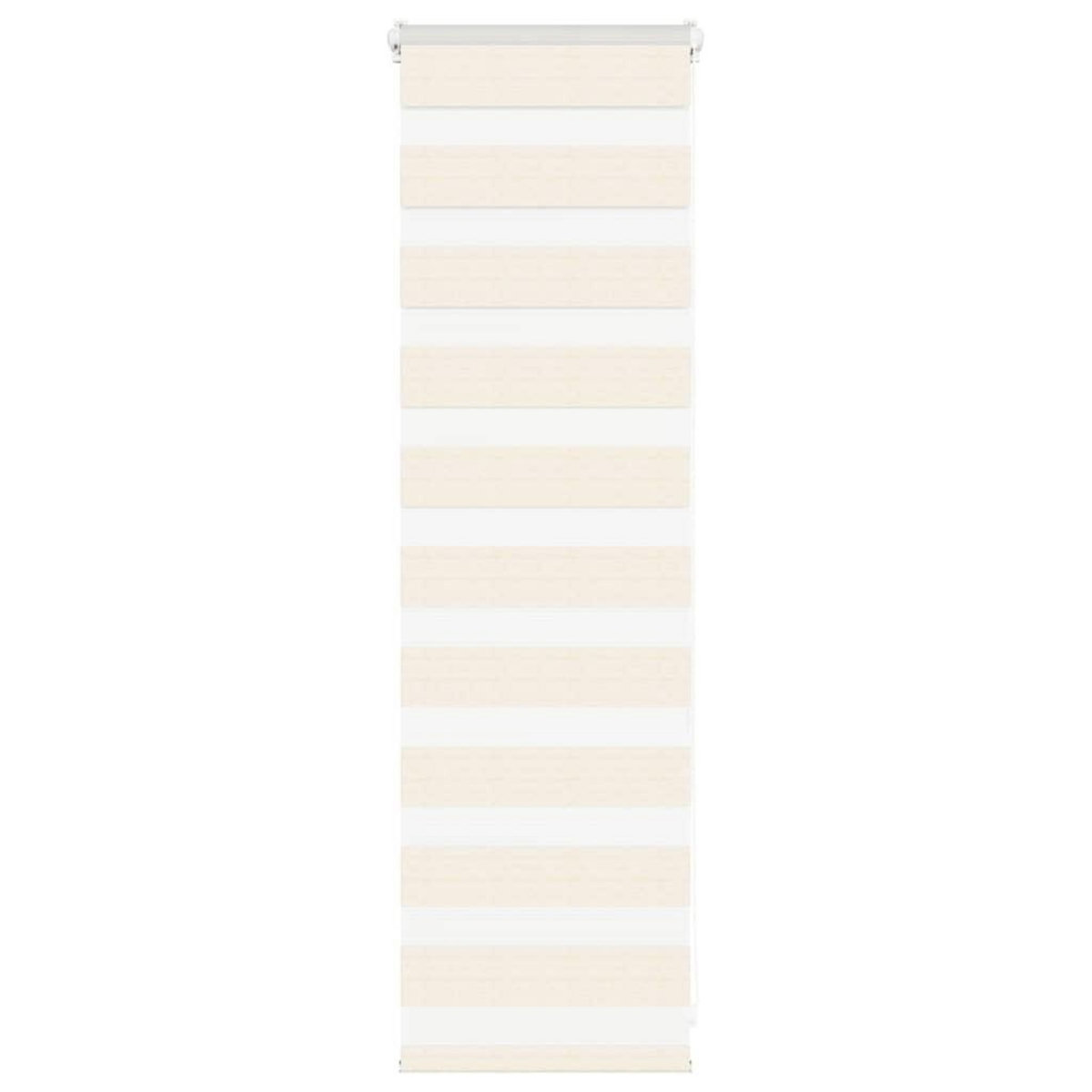 VIDAXL Store zebre beige marbre largeur du tissu 45,9 cm polyester