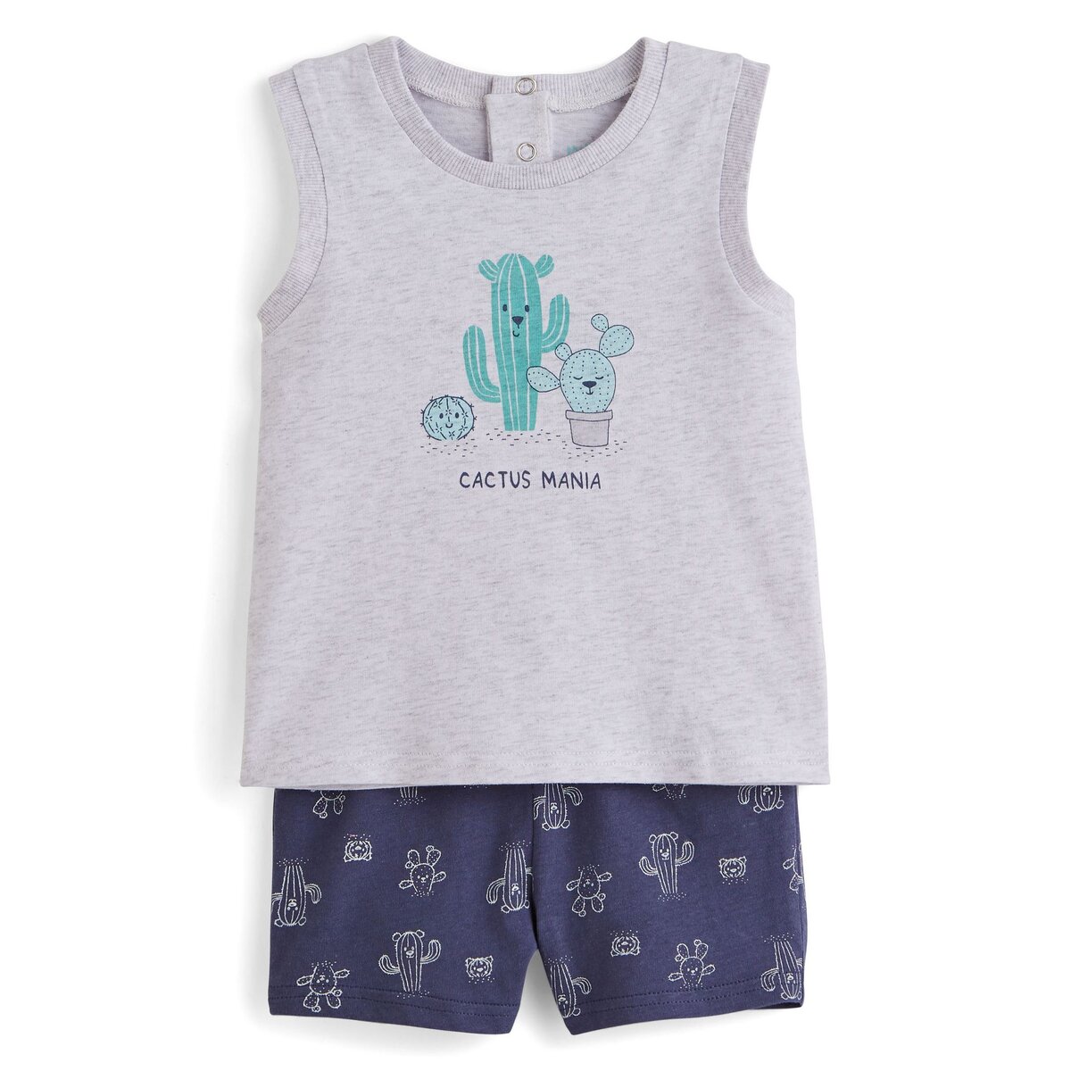 IN EXTENSO Pyjashort cactus bébé garçon