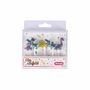 Voir la diapositive 2 : Paris Prix Lot de 5 Bougies d'Anniversaire  Happy Dino  Multicolore
