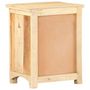 Voir la diapositive 5 : VIDAXL Table de chevet 40 x 30 x 50 cm Bois de recuperation massif