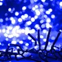 VIDAXL Guirlande lumineuse a LED groupees 400 LED Bleu 7,4 m PVC