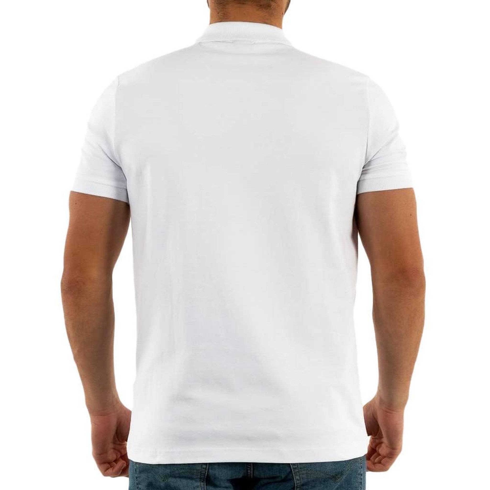 Voir la diapositive 2 : REDSKINS Polo Blanc Homme Redskins Rash Calder