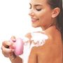 Voir la diapositive 3 : Paris Prix Brosse en Silicone Corps  Nettoyante  9cm Rose