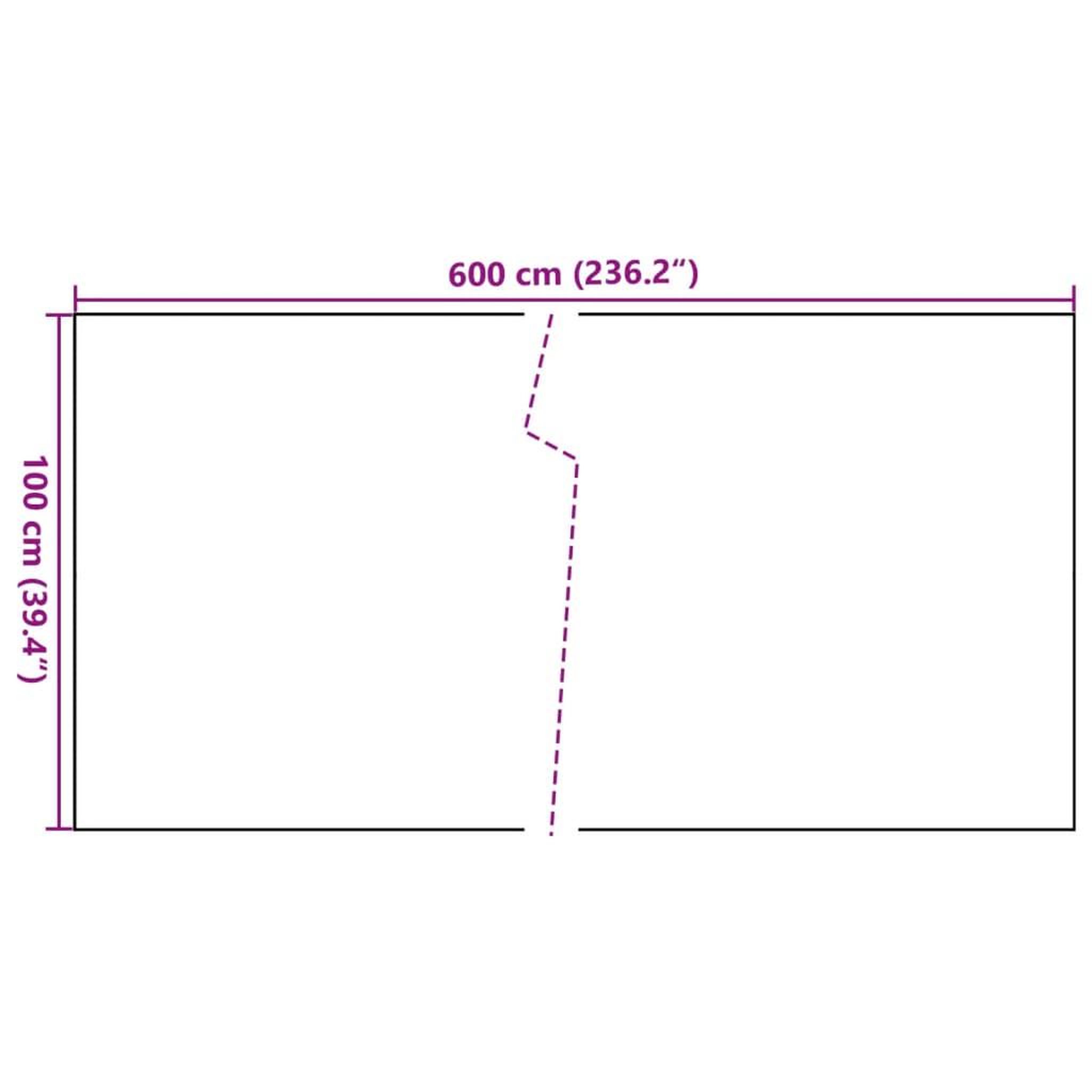 Voir la diapositive 6 : VIDAXL Paravent de balcon noir 600x100 cm resine tressee