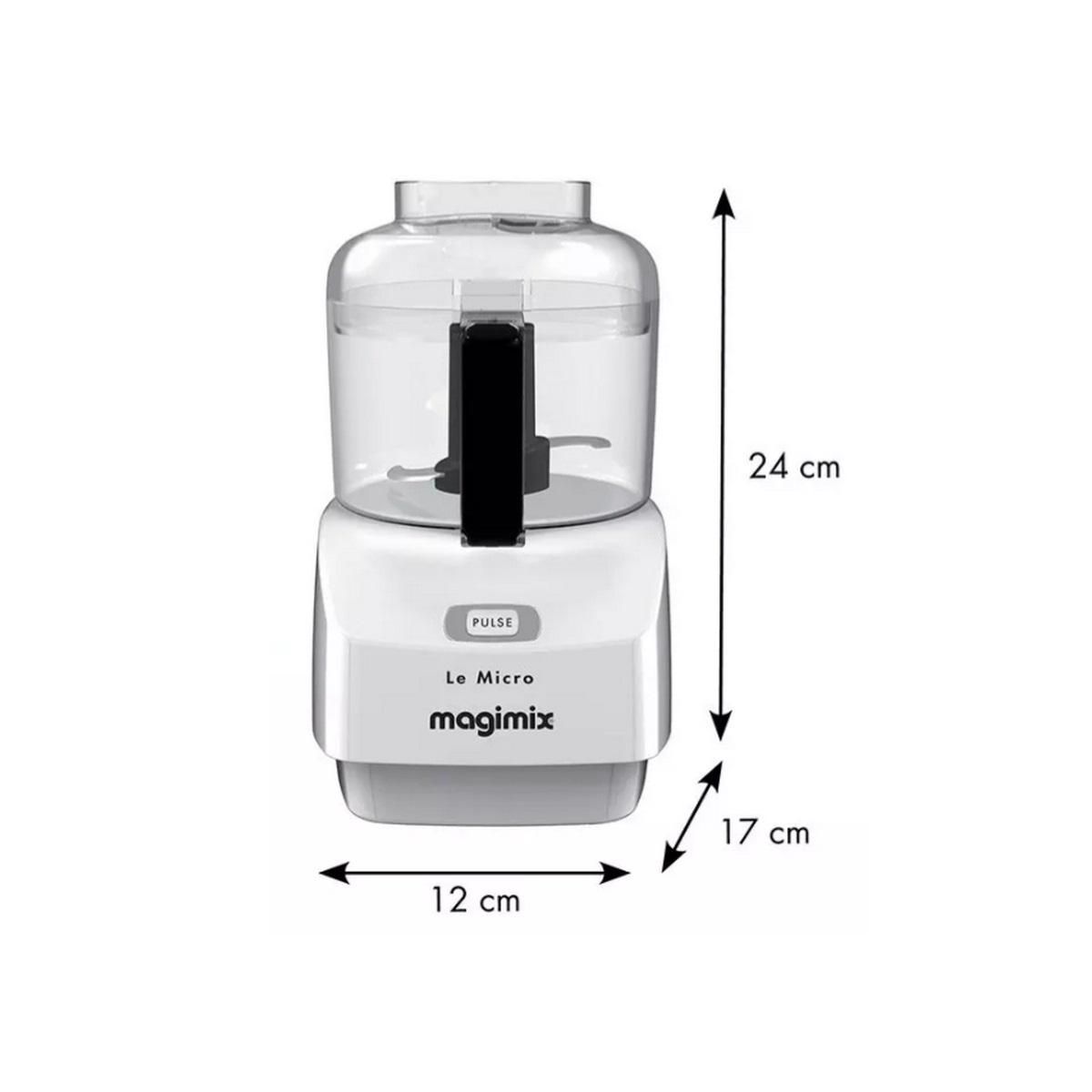 MAGIMIX Mini hachoir 0.8l  290w blanc - 18111F