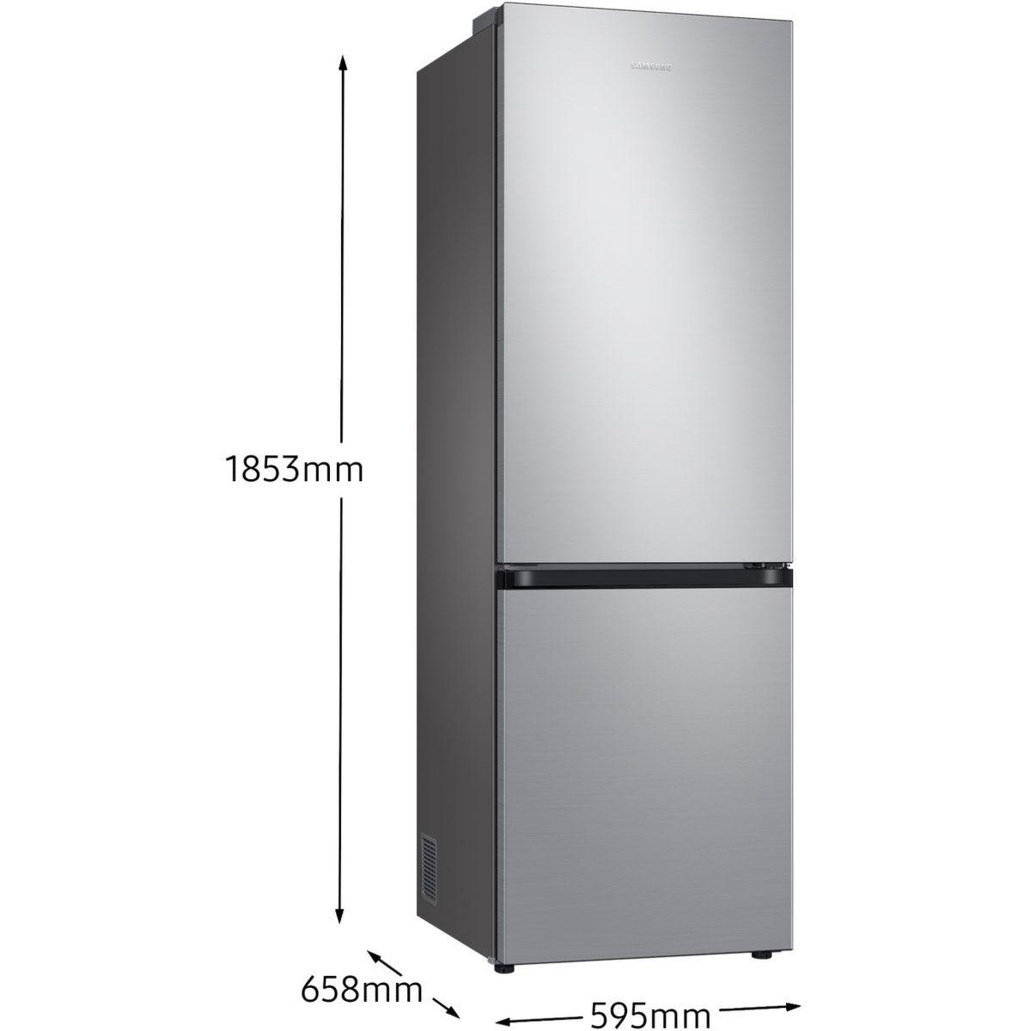 Voir la diapositive 5 : Samsung Réfrigérateur combiné RB34C600DSA