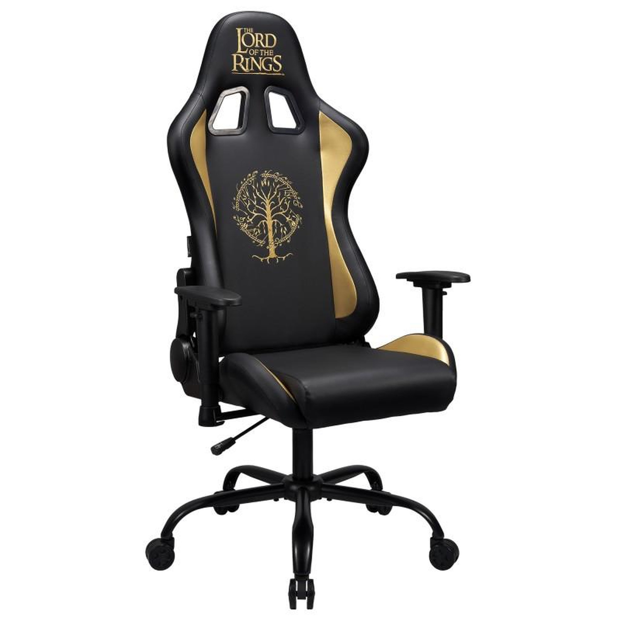 Voir la diapositive 2 : Subsonic Chaise gaming Le seigneur des anneaux, fauteuil gamer Noir taille L