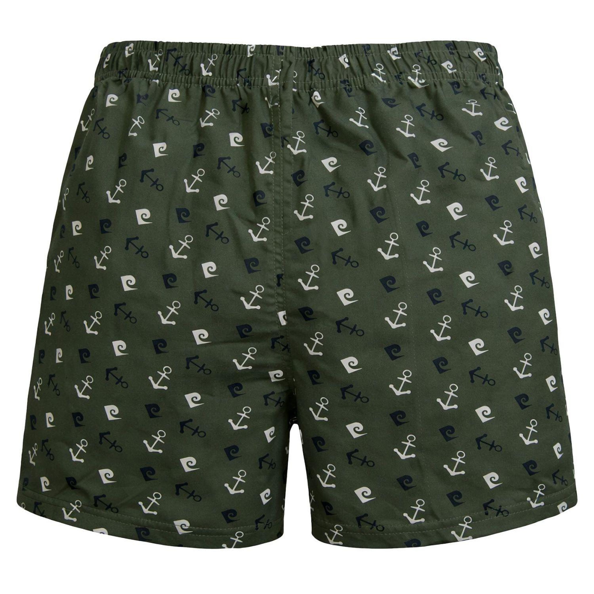 Voir la diapositive 2 : PIERRE CARDIN Boardshort homme avec ceinture tout élastiquée basic