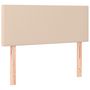Voir la diapositive 4 : VIDAXL Tete de lit a LED Cappuccino 90x5x78/88 cm Similicuir