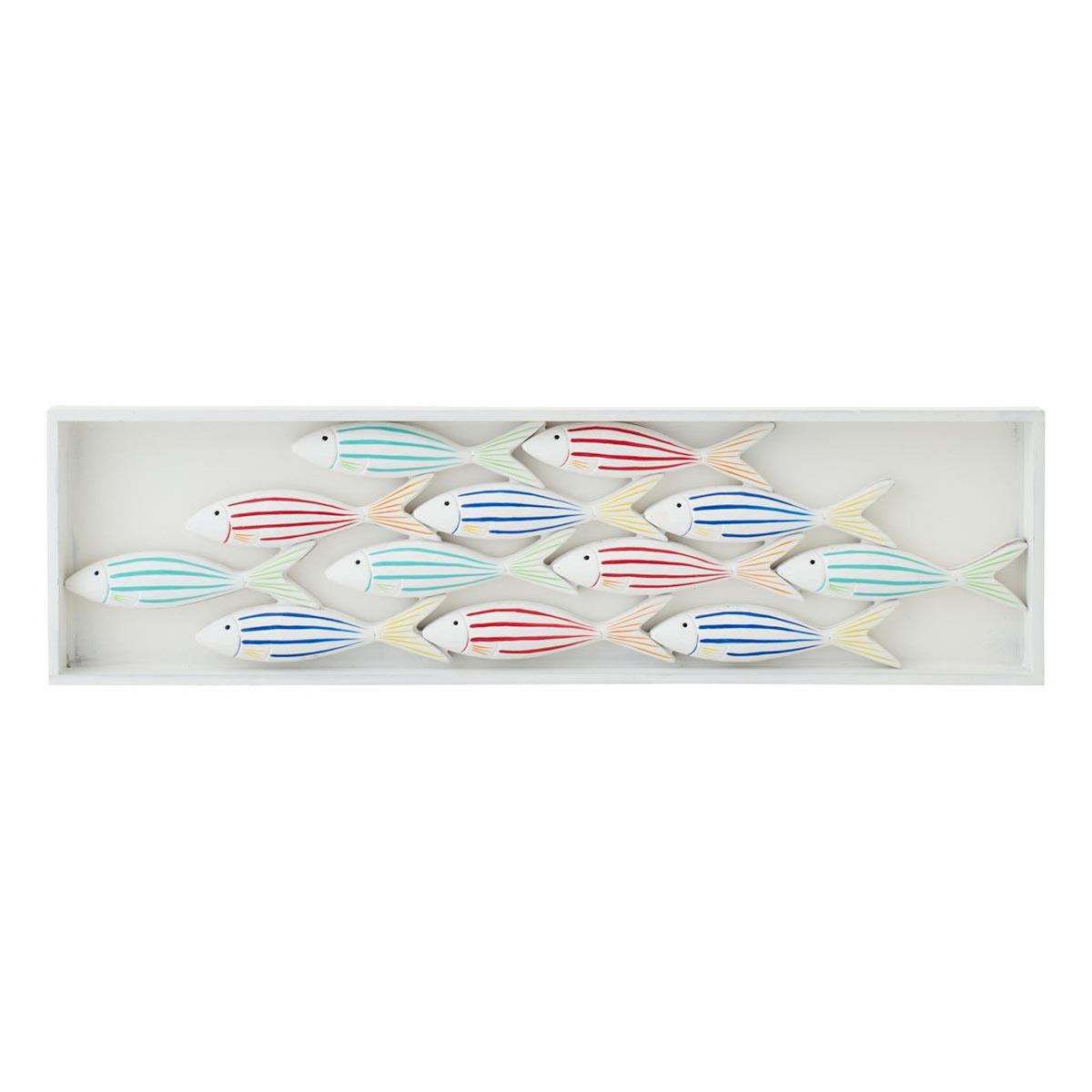 Paris Prix Déco Murale Poisson  Javier  81cm Multicolore