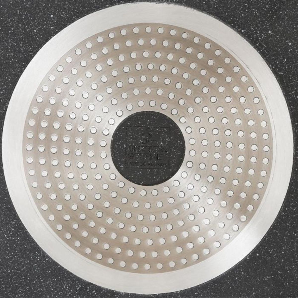 FIVE Plat à Four Revêtement Aspect Pierre  Caractère  37cm Noir