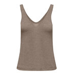 JACQUELINE DE YONG Débardeur  Femme JDY 15315036. Coloris disponibles : Marron