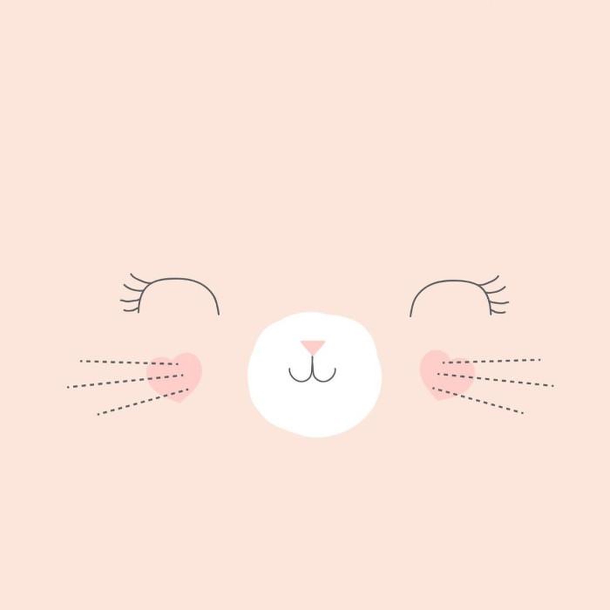 Voir la diapositive 3 : Atmosphera Kids Parure de Lit 2 Pièces  Chat  140x200cm Rose