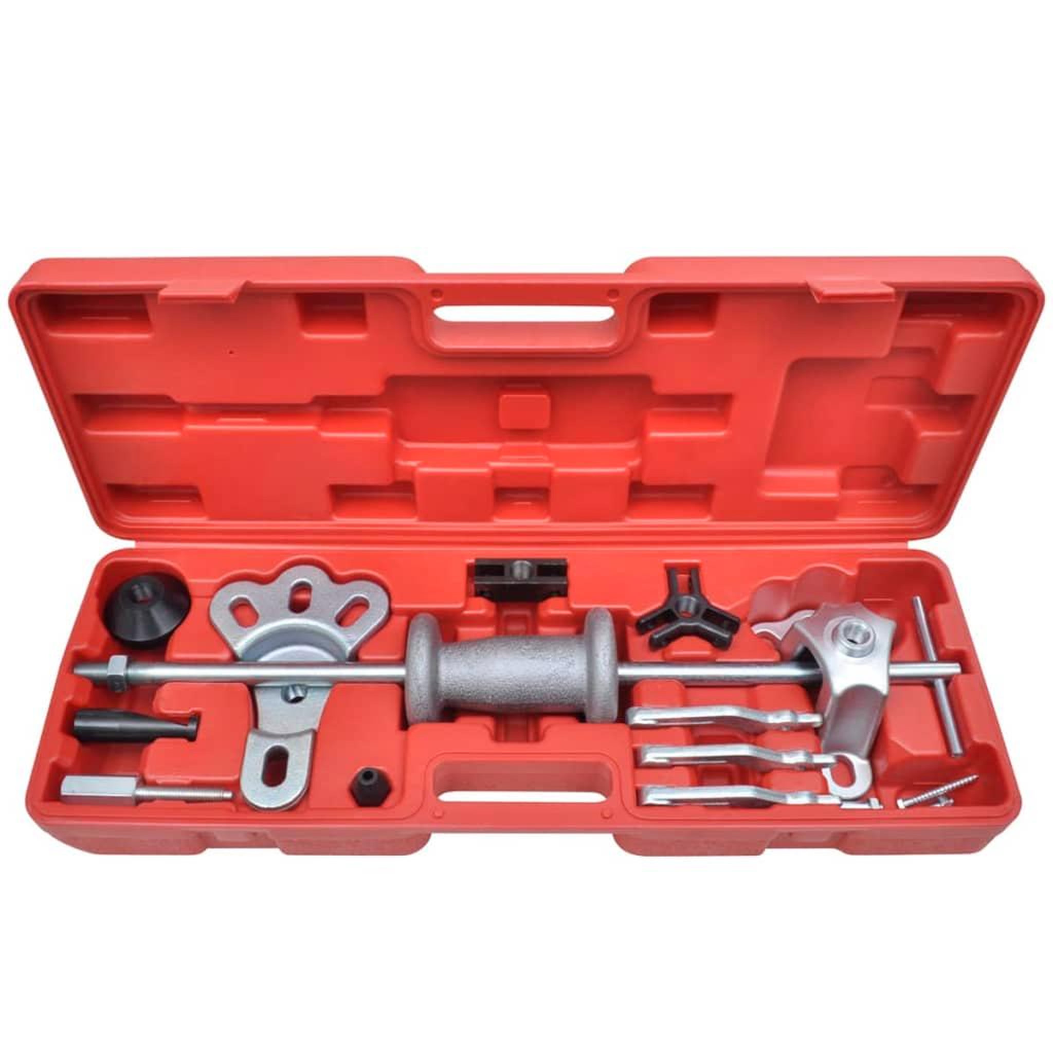 Voir la diapositive 3 : VIDAXL Kit d'outils d'extracteur/marteau coulissant 16 pcs