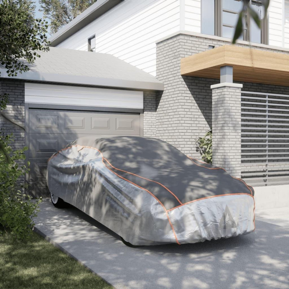 VIDAXL Housse de voiture berline protection contre la grele complete L