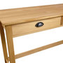 Voir la diapositive 5 : VIDAXL Table console Hill Range avec 2 tiroirs 110x45x74 cm Pin solide