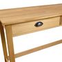 Voir la diapositive 5 : VIDAXL Table console Hill Range avec 2 tiroirs 110x45x74 cm Pin solide
