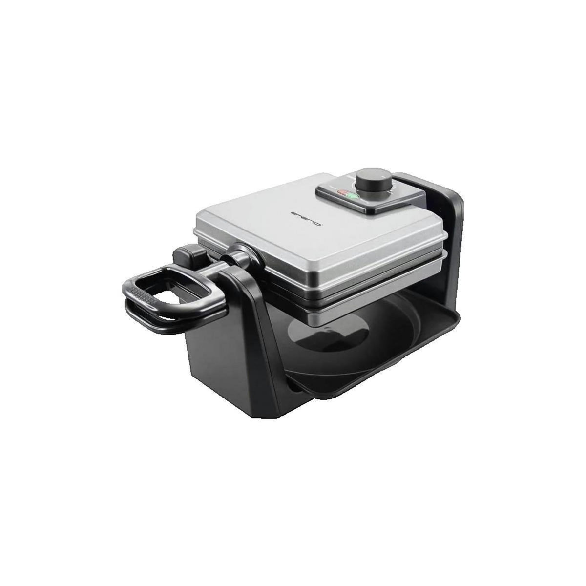 EMERIO Croque Gaufre Emerio 4 gaufres argenté