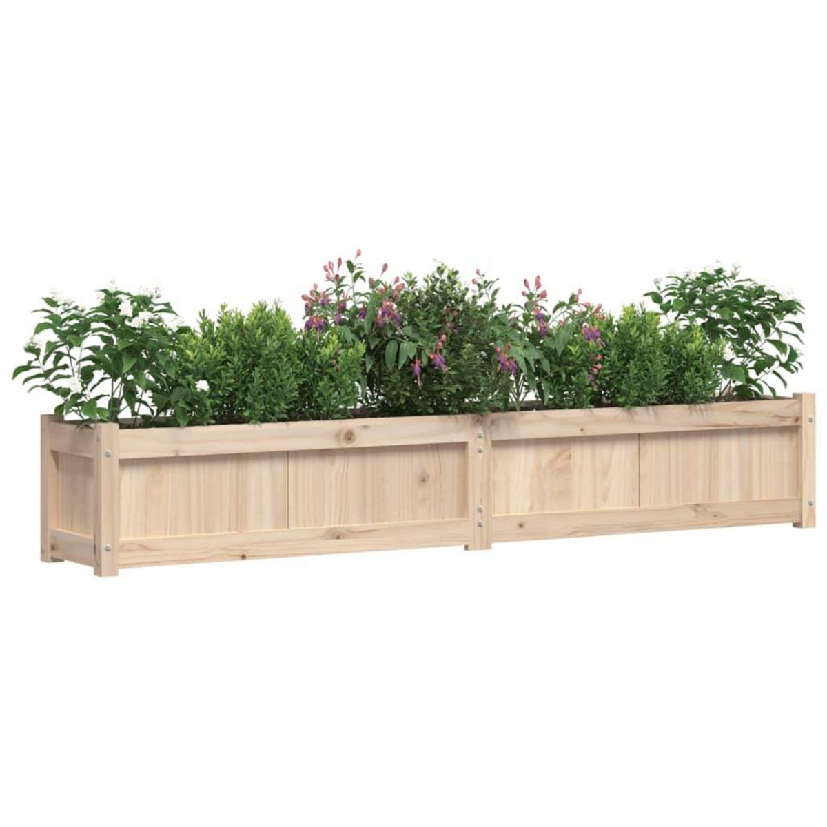 VIDAXL Jardiniere 180x31x31 cm bois de pin massif