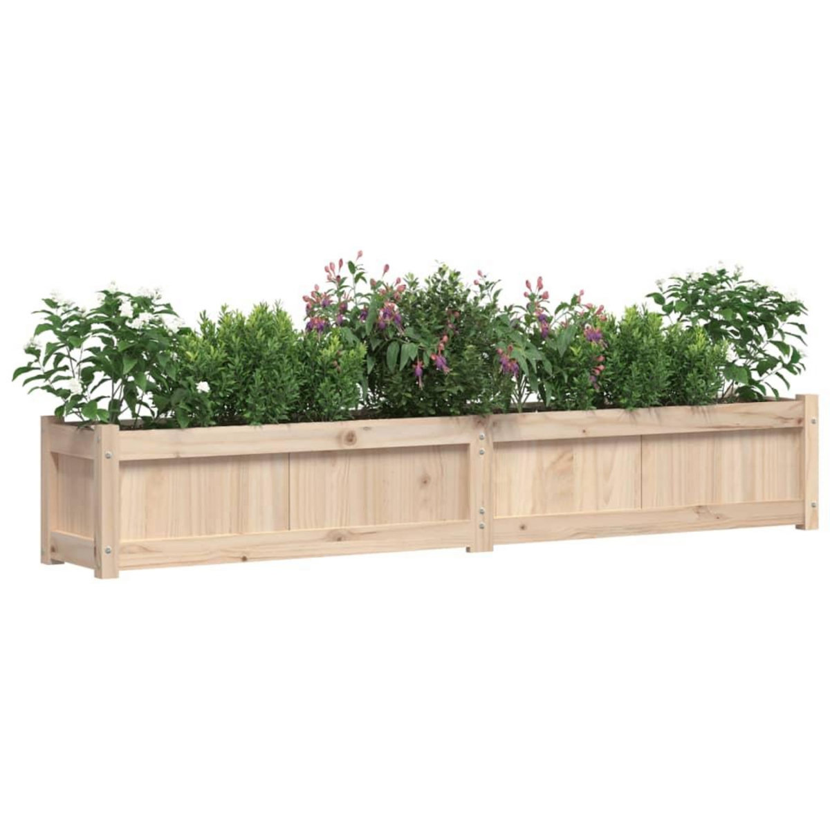 VIDAXL Jardiniere 180x31x31 cm bois de pin massif
