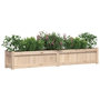 Voir la diapositive 4 : VIDAXL Jardiniere 180x31x31 cm bois de pin massif