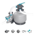 BESTWAY Filtre a sable / pompe de filtration pour piscine jusqu'a 66 m3 - Bestway -11 355 L/h - Avec préfiltre
