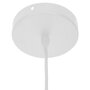 Voir la diapositive 3 : ATMOSPHERA Lampe Suspension Métal  Cloche  19cm Blanc