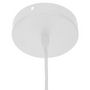 Voir la diapositive 3 : ATMOSPHERA Lampe Suspension Métal  Cloche  19cm Blanc