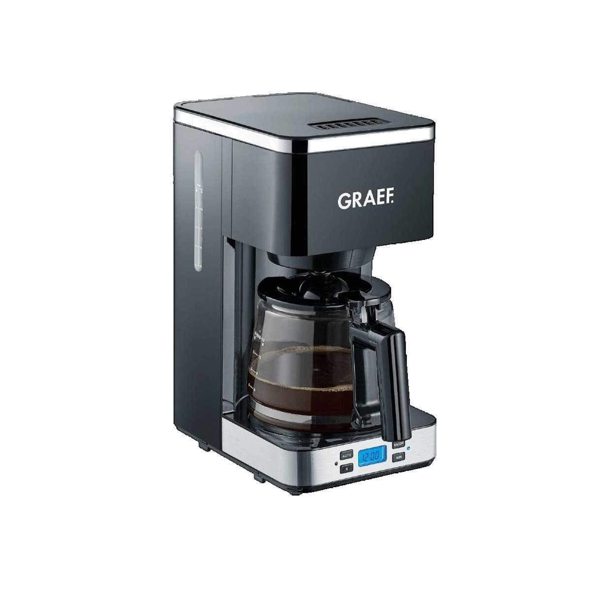 graef Cafetière filtre Graef FK502 Noir inox 10 tasses
