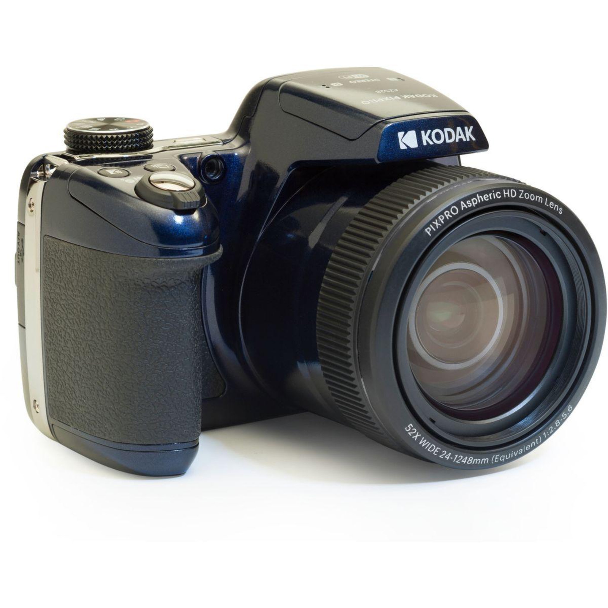 Voir la diapositive 4 : Kodak Appareil photo Bridge AZ528 Bleu + 2eme Batt + etui