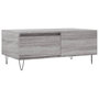 Voir la diapositive 2 : VIDAXL Table basse Sonoma gris 90x50x36,5 cm Bois d'ingenierie