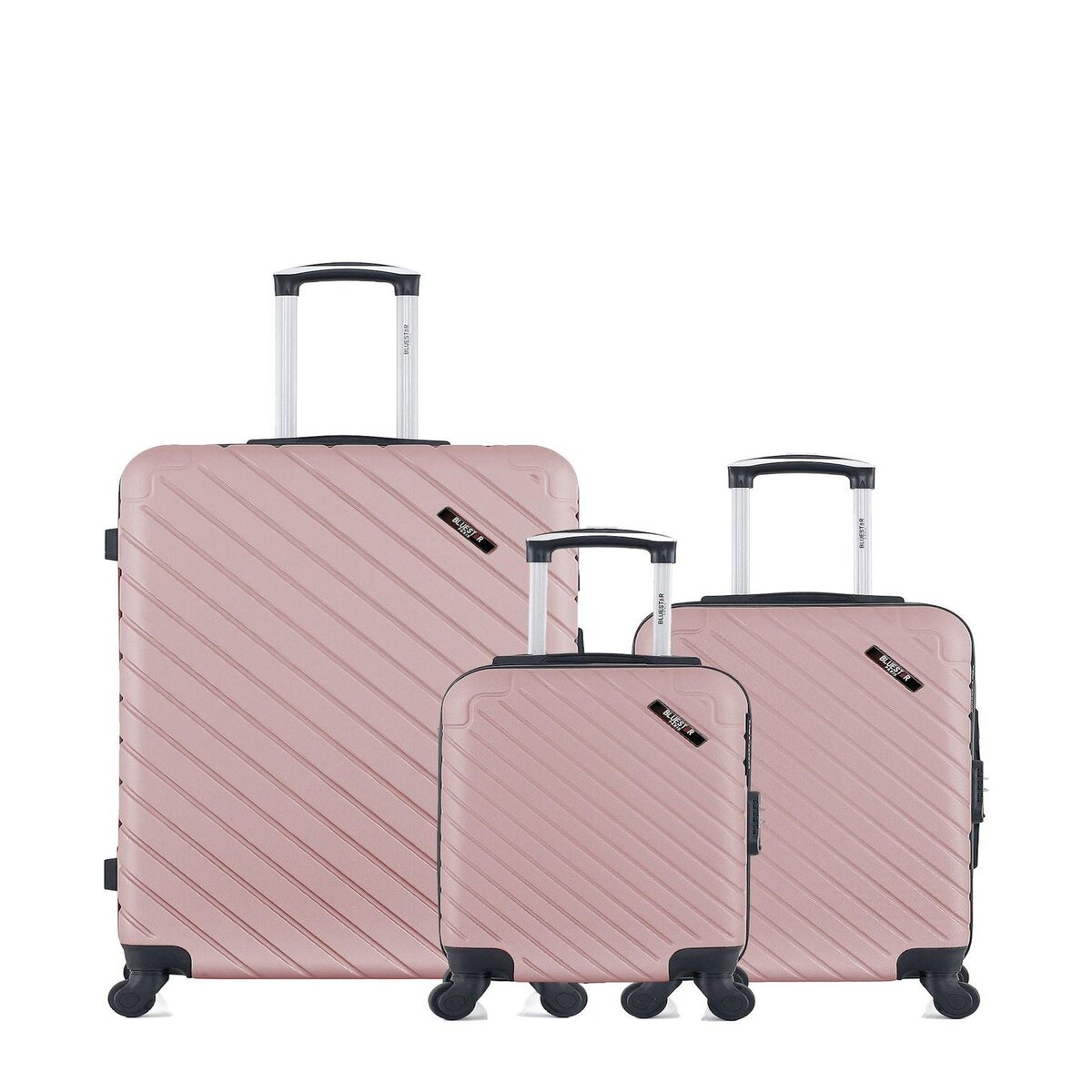 BLUESTAR BLUESTAR - LOT DE 3 - Valises grand format, cabine et cabine XXS CITE