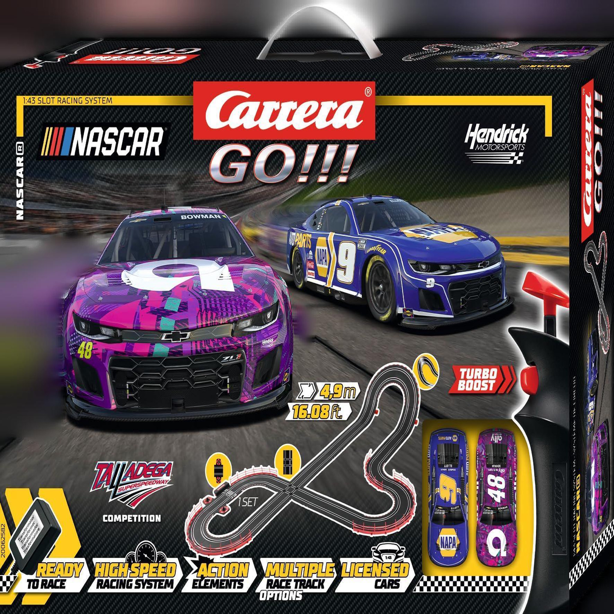 Carrera Circuit de course Carrera GO!!! NASCAR Talladega