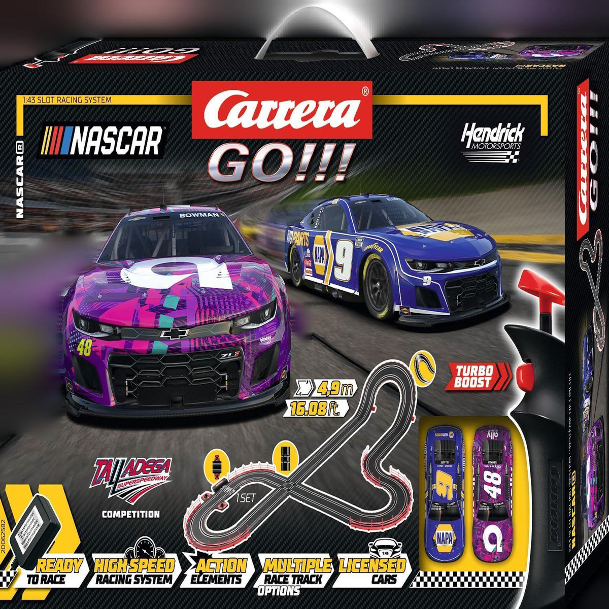 Carrera Circuit de course Carrera GO!!! NASCAR Talladega