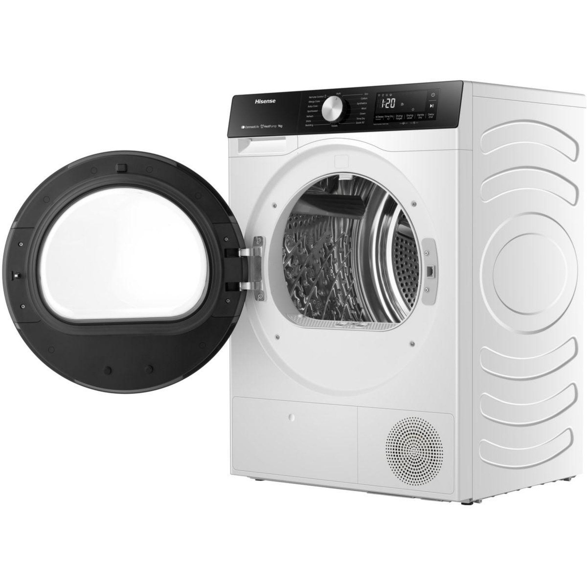 Voir la diapositive 4 : Hisense Sèche linge pompe à chaleur dh3s902uwdc