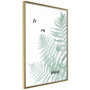 Voir la diapositive 1 : Paris Prix Affiche Murale Encadrée  Pale Green Fern