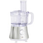 Voir la diapositive 1 : HOMCOM Robot multifonctions 500 W - robot de cuisine polyvalent - robot culinaire 1 L - hachoir, mixeur, trancheur, râpe - 2 vitesses, fonction pulse - acier inox. ABS blanc
