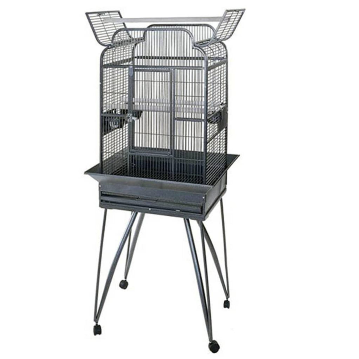 Strong Strong Cages pour perroquets Villa Andrea Gris 68 x 55 x 160 cm