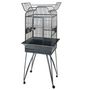 Voir la diapositive 2 : Strong Strong Cages pour perroquets Villa Andrea Gris 68 x 55 x 160 cm